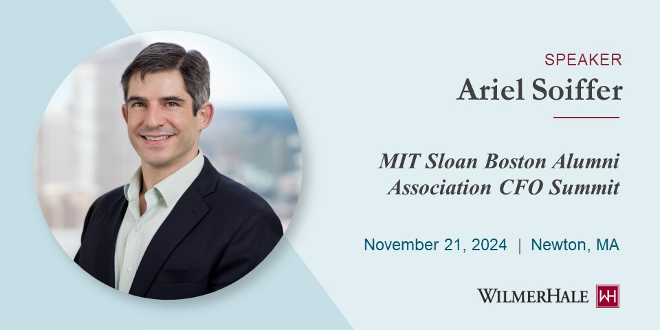 MIT Sloan CFO Summit