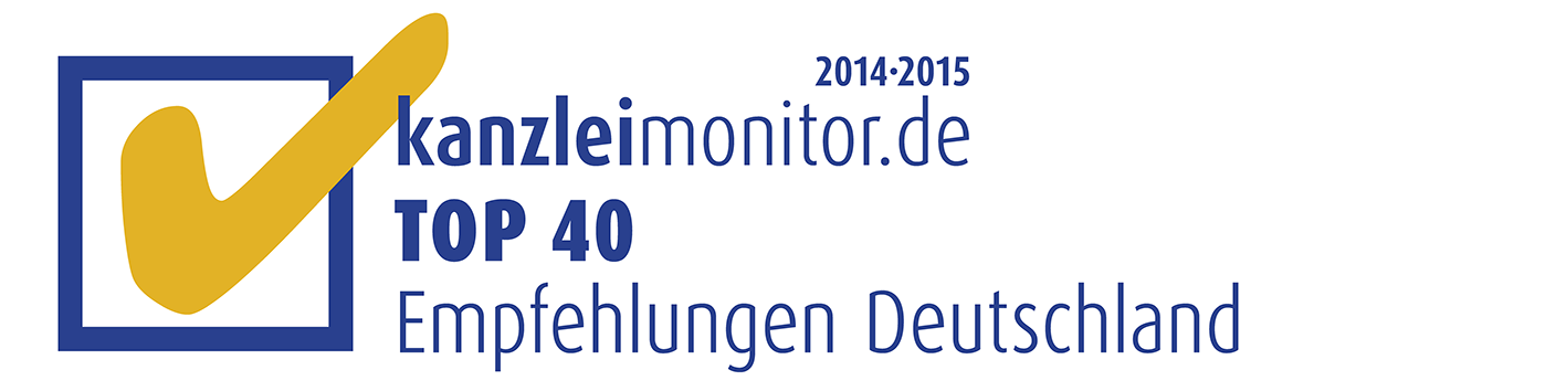 kanzleimonitor.de 2015 - Gesamt Top 40
