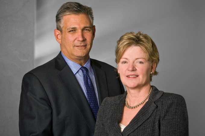 Photograph of WilmerHale Partners Robert Novick and Susan Murley